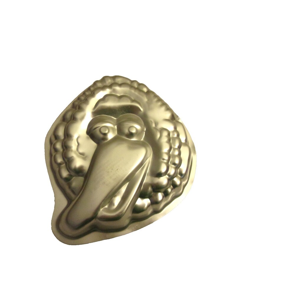 Big Bird Seasame Street Small Cake Pan 3005-602 1977 Muppets 7.5 X 8